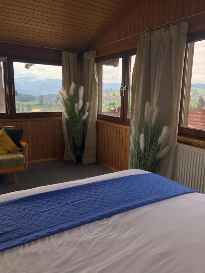 Panoramaapart - Alpzeit Im Westallgaeu Oberreute Kültér fotó
